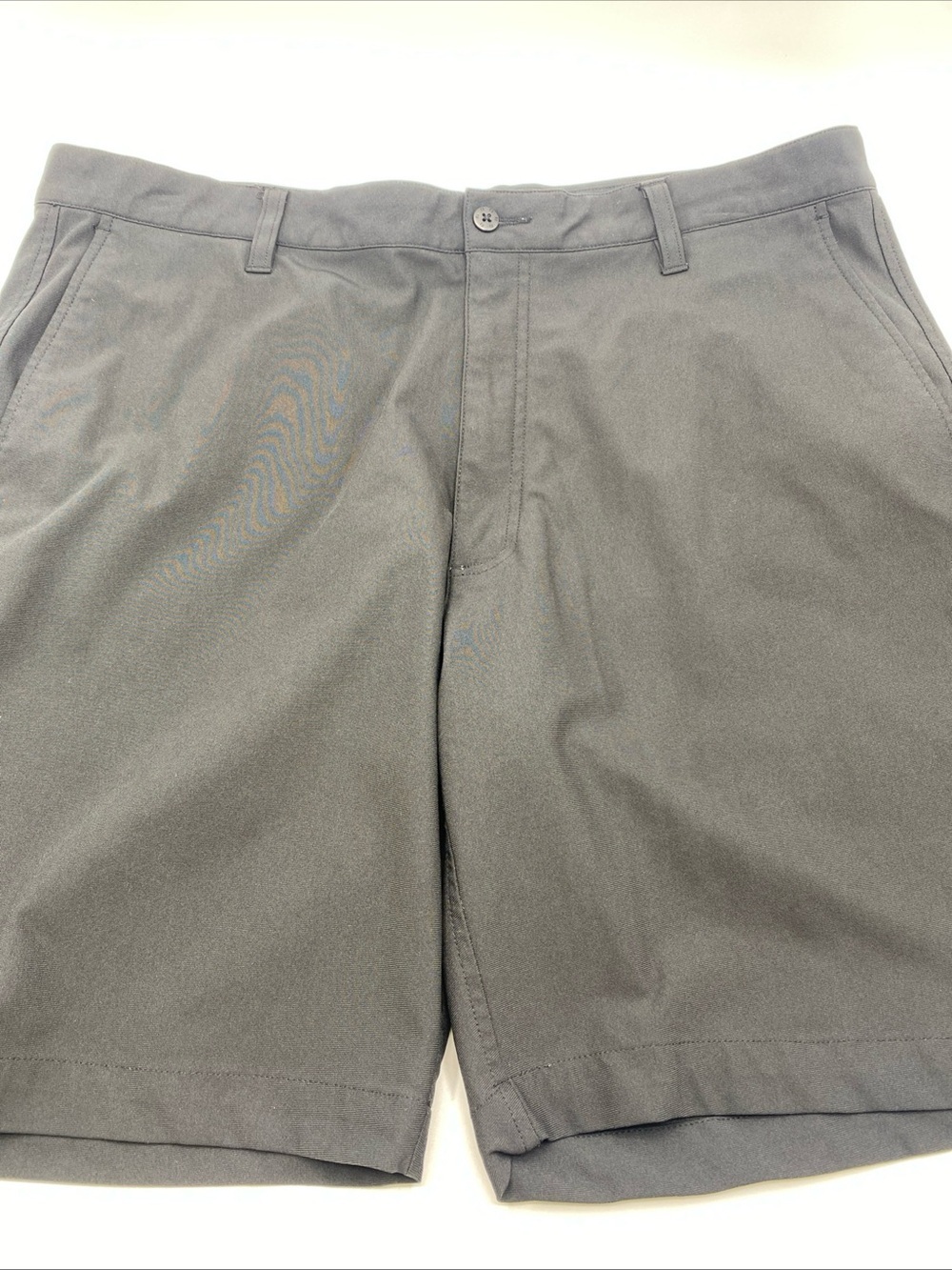 FootJoy Shorts Mens 38 Black Performance Golf Stretch Polyester 10 Inseam Casual